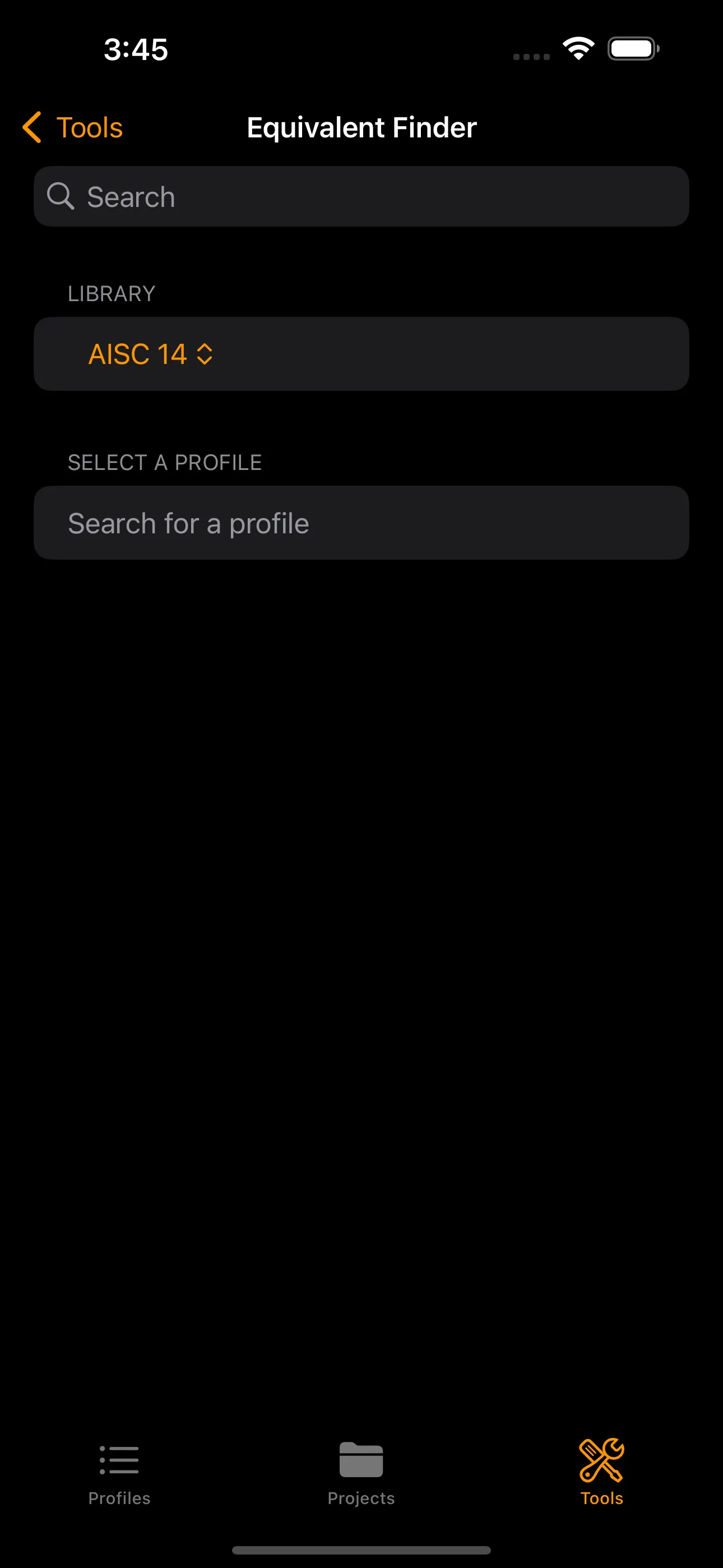 Steel Profiles — Unit converter